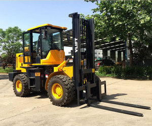 Iso מוסמך 4wd cpcy50 3 5 10טון שטח קשה מלגזה הליבה החדשה מנוע דיזל רכיב מופעל שטח קשה חדש - Product Image 1