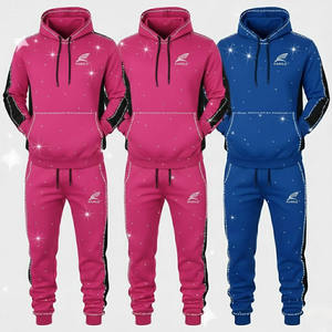 Chándal Deportivo para Hombre, de Algodón y Poliéster, Informal, de Manga Larga, Talla Grande, con Forro Polar para Invierno, Talla XL - Product Image 3