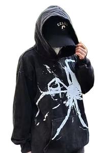 Custom <b>Y2K</b> Goth <b>Hoodie</b> 100% Cotton Unisex Oversized Streetwear Sweatshirt Men Women Vintage Harajuku Fashion - Product Image 2