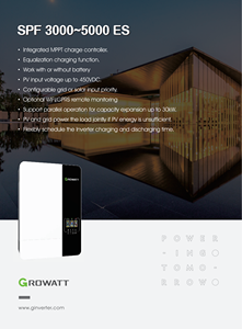 <span class=keywords><strong>Growatt</strong></span> Onduleur solaire hors réseau <span class=keywords><strong>Growatt</strong></span> Onduleur solaire hybride <span class=keywords><strong>Growatt</strong></span> <span class=keywords><strong>SPF</strong></span> <span class=keywords><strong>3000</strong></span> 5000 <span class=keywords><strong>ES</strong></span> Onduleur - Product Image 3