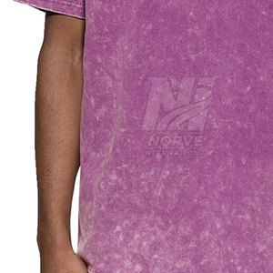 T-shirt en coton délavé à l'acide, personnalisable (couleur et taille), style vintage, marque privée, directement de l'usine - Product Image 6
