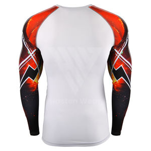 Camisetas de Protección Solar Personalizadas de Alta Calidad para Impresión Digital, Duraderas, Ligeras, Elásticas y Transpirables para Entrenamiento - Product Image 3