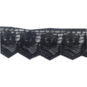 KVR 3.5cm Eco-friendly Design Lace Narrow Flax Linen Crochet <b>Braid</b> Trims - Product Image 2