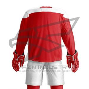 Dernière conception équipe personnalisée et numéro uniforme de hockey sur glace/uniforme de hockey sur glace au prix le plus bas le plus vendu - Product Image 2