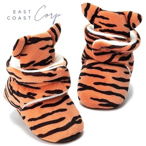 <b>Soft</b> Cotton Winter Booties for Newborn Infants Boys Girls First Walkers Slippers Breathable Western Style Ankle Height <b>Sock</b> - Product Image 1