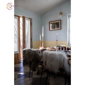 Lot de 2 bougeoirs éclaircissants de différentes tailles en plaqué or, pot à bougie design unique pour la maison et l'hôtel à bas prix - Product Image 4