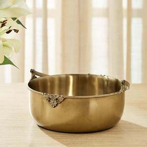 Vente en gros de paniers de rangement et d'organisation de la cuisine domestique de haute qualité pour les fruits en métal corbeille à fruits en fil métallique - Product Image 4