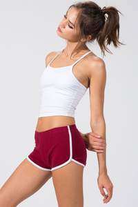 Poches zippées pour femmes Short de sport mince Fitness Yoga Running Sports Dance Workouts Jacket Compatible - Product Image 5