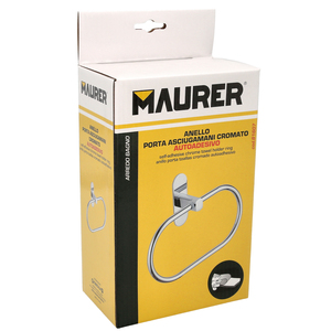 Portasciugamani Maurer Anilla Color Inox Autoadesivo - Product Image 5