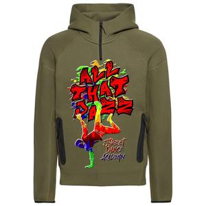 Sérigraphie Spider Hoodie 340 GSM Coton Polaire Surdimensionné Vêtements Décontractés Marque Privée Service OEM - Product Image 5