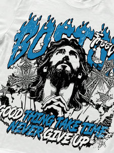 Camisetas de Algodón 100% de Corte Regular y Peso Pesado, Sólidas, Casuales, Transpirables, Anti-UV, de Secado Rápido y Ecológicas, 200gsm - Product Image 2