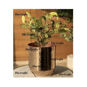 Admirable Design <b>Planter</b> In Aluminium <b>Gold</b> Color Plants Pots <b>Planter</b> For Home And Garden Decor Accessories - Product Image 4