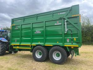 20FT broughan GRAIN & silage trailer ด้านหลังพวงมาลัยพาณิชย์เพลา2ft ข้าง silage - Product Image 5