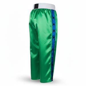 Pantalons de kick-boxing et de muay-thaï pour hommes, professionnels, personnalisés, imprimés à l'écran, imperméables, taille élastique, décontractés, vêtements de sport lavés - Product Image 5