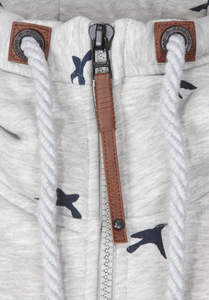 Nouveaux hommes unisexe personnalisable entièrement imprimé oiseau mode sweats à capuche et sweat-shirts 100% coton polaire hiver Logo personnalisé poche - Product Image 2