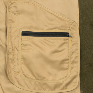 Proveedor de chalecos de cuero de calidad de exportación, chaleco de motorista de cuero genuino a la moda para hombre, chaleco de cuero de gamuza con logotipo personalizado hecho en Pakistán - Product Image 5