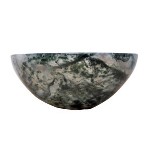 Frutero de Ónix Beige Claro Tallado, Bandeja Redonda Hecha a Mano con Piedra Natural, Decoración de Mesa Minimalista y Lujosa Pulida - Product Image 5