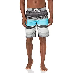 Shorts de bain décontractés mi-longs en coton pour hommes OEM, respirants, séchage rapide, imperméables, anti-plis, tailles personnalisables, haute qualité - Product Image 1