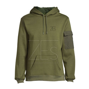 Sudaderas con capucha de lana básicas transpirables hechas en Pakistán Sudaderas con capucha de lana de calidad premium para hombres - Product Image 1