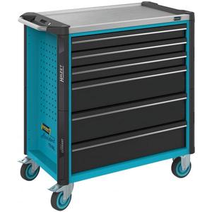 Hazet Assistant <b>Tool</b> <b>Trolley</b> with 6 Empty Drawers for Organizing and Storing <b>Tools</b> <b>Tool</b> Cabinets - Product Image 1