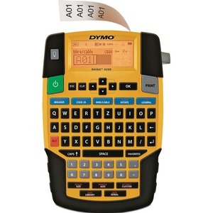 เครื่องพิมพ์ฉลาก Rhino 4200 DYMO พร้อมเทปขนาด 6 9 12 มม. ชุดตลับขนาด 19 มม. ความกว้าง 103 มม. x ความยาว 215 มม. - Product Image 3