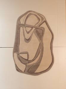 Alfombras de Lana Fina 100% Hechas a Mano, Alfombras de Pelo Cortado en Bucle para Sala de Estar/Habitación Infantil, Estilo Moderno, Hechas a Máquina, para Pasillo - Product Image 4