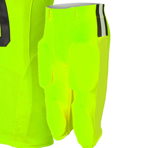 Conjuntos de uniformes de fútbol americano personalizables Ropa deportiva transpirable de secado rápido Nombre del equipo Sublimación Impreso Mangas cortas - Product Image 5