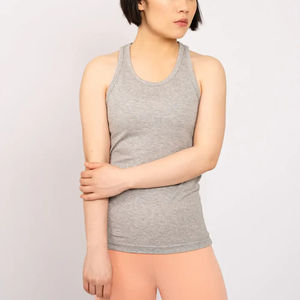2025 última moda de secado rápido mujeres gimnasio Yoga camiseta sin mangas mujeres de talla grande transpirable camisetas sin mangas para mujeres al por mayor - Product Image 2