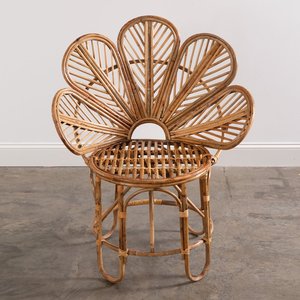 Customized colors flower shaped <b>chairs</b> wholesale daisy petals <b>rattan</b> <b>chair</b> for adults and children - Product Image 3