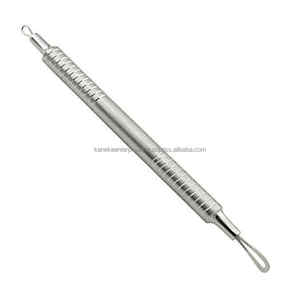 Empujador de Cutículas de Acero Inoxidable de Doble Extremo, Estándar Europeo, Antideslizante, Reutilizable, Herramienta de Manicura Duradera para Limpieza de Uñas - Product Image 6