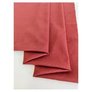 83040SMC Smooth Textured Cotton Fabric Spandex Double Knitted