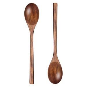 Cuchara de Servir de Madera de Acacia, Duradera y Ecológica, Resistente al Calor y Apta para Lavavajillas, Tamaño Personalizable para Uso en la Cocina - Product Image 1