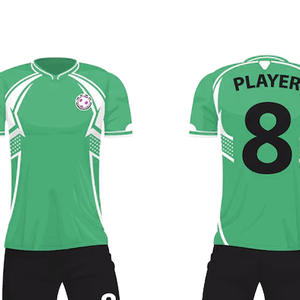 เสื้อฟุตบอลพิมพ์ลายสำหรับผู้ชายและผู้หญิงชุดฟุตบอลฟุตบอลโพลีเอสเตอร์ผ้านิ่มน้ำหนักเบาพิมพ์ซับลิเมชัน100% ตามสั่ง - Product Image 3