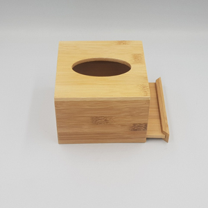 Caja de toalla de papel de bambú, hecho en Vietnam, respetuoso con el medio ambiente y duradero, alta calidad, precio de fábrica, servicio OEM - Product Image 1