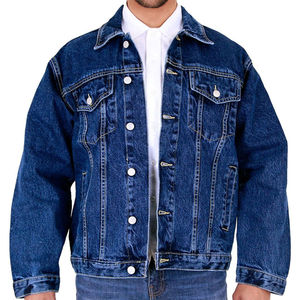Fashionable <b>Mens</b> Casual Denim Jacket Stylish and Durable <b>Men</b> Denim <b>Jeans</b> Perfect for All Occasions - Product Image 1