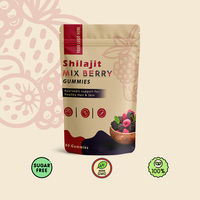 Gummies au shilajit saveur fruits rouges mélangés