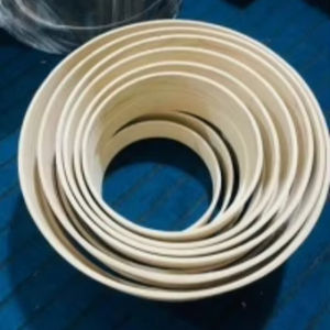 Cercles en bois naturel pour artisanat, tailles personnalisées pour la broderie et le quilting - Product Image 1