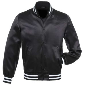 Veste universitaire pour homme en polyester/coton sur mesure en gros, sportive, légère, de luxe, streetwear, patchwork sur le devant, OEM haut de gamme - Product Image 1
