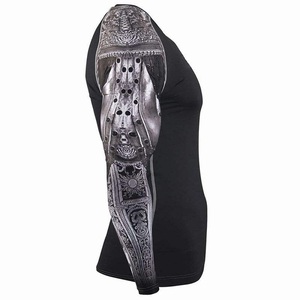 100% ป้องกันผดผื่นแขนยาวสำหรับผู้ชายยิมฟิตเนสผู้ใหญ่ - Product Image 2