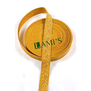 Gilet en tricot fait main OEM avec dentelle filée, rayures et couleurs personnalisées pour chaussures - Product Image 6