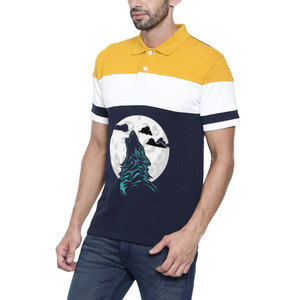 เสื้อเชิ้ตผู้ชายขายส่ง ผ้าฝ้าย/ใยไผ่ เจอร์ซีย์ พิมพ์โลโก้ตามสั่ง สไตล์ไฮสตรีท แห้งเร็ว บริการ OEM - Product Image 4