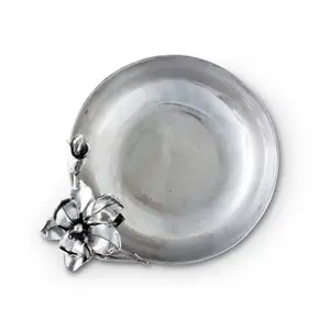 Bol en métal de luxe avec finition martelée, bol décoratif de prestige, bol gravé or tendance, fabriqué par Zahid Exports Inde, plaqué - Product Image 5