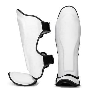 Protège-tibias de haute qualité pour l'entraînement au Muay Thai et au kickboxing, protection du cou-de-pied avec logo et couleur personnalisés, service OEM - Product Image 4