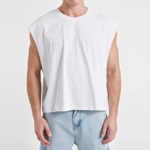 Camiseta de secado rápido Baselayer Athletic Shapewear Camisas de compresión para hombre Camisa de entrenamiento sin mangas Camisa de entrenamiento - Product Image 2