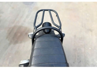 Manillar de Agarre de Acero Inoxidable XSR155 con Portaequipajes Trasero para Motocicletas, Alforjas y Almacenamiento de Equipaje Vietnam