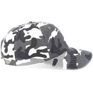 หมวกเบสบอล100% ตกแต่งด้วยกระดุมหลายแผงผ้าฝ้าย/โพลีเอสเตอร์หมวกเบสบอลปักโลโก้ด้วยมือ - Product Image 1