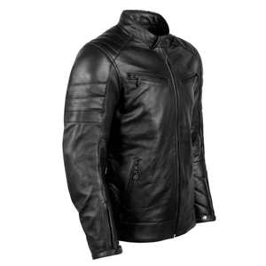 Blouson en cuir coupe-vent pour moto OEM, couleurs, tailles et marquage personnalisés, approvisionnement en gros, adulte, toutes saisons - Product Image 4