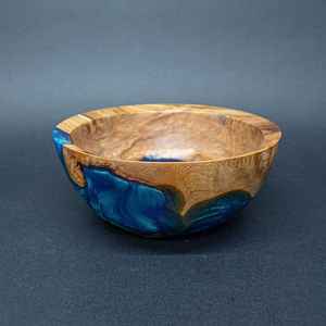 Meilleure qualité prix usine excellente qualité naturel personnalisé vente chaude bol en bois résine salade table de service - Product Image 5