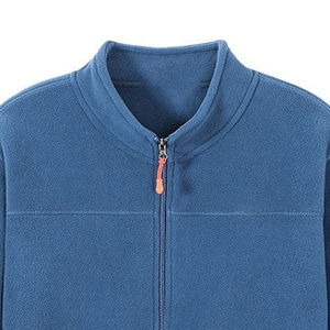 Hiver Hommes Logo personnalisé Zip up Breathable Outwear Polaire Duffle Jacket Plus Size Polar Fleece Jackets for Men - Product Image 3