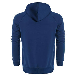 Nueva Llegada Hombres Casual Pullover Hoodies Único Transpirable Invierno Temporada Poliéster/Algodón Patrón Sólido Mejor Material Con Capucha - Product Image 3